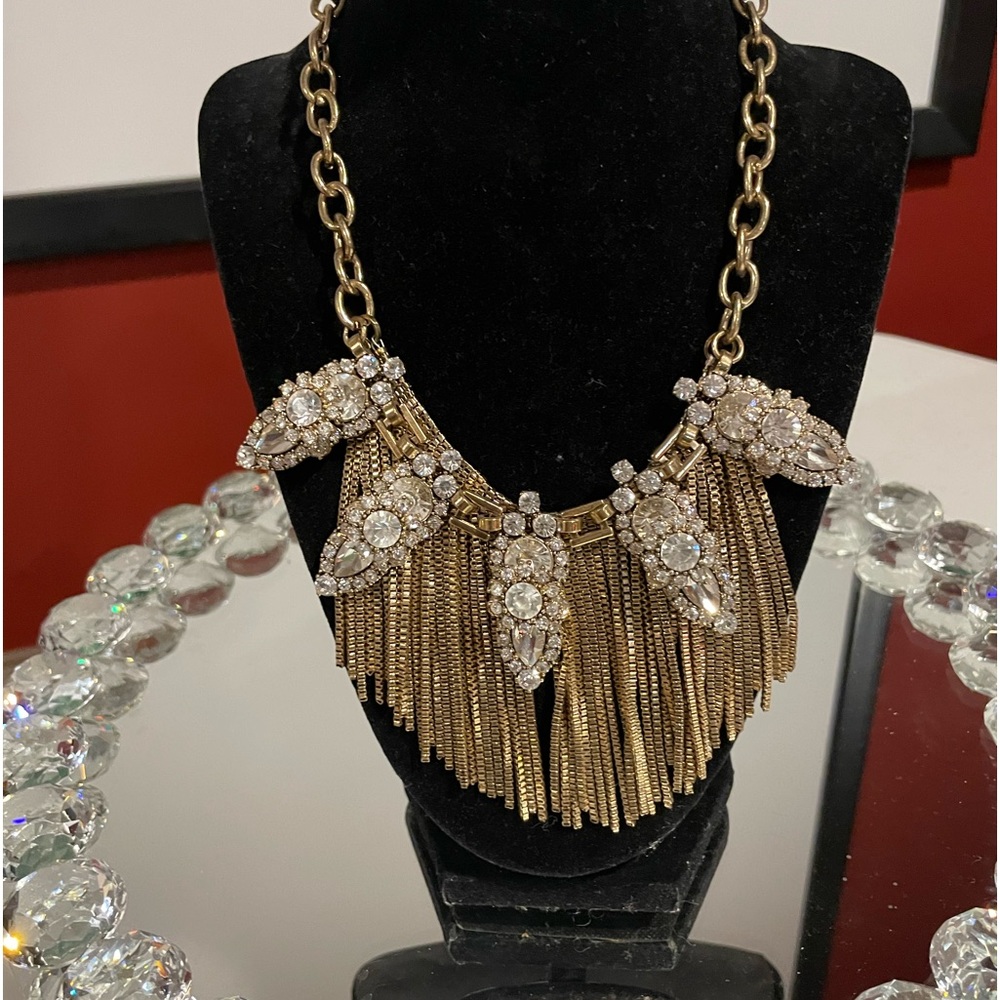 Tassel/fringe necklace